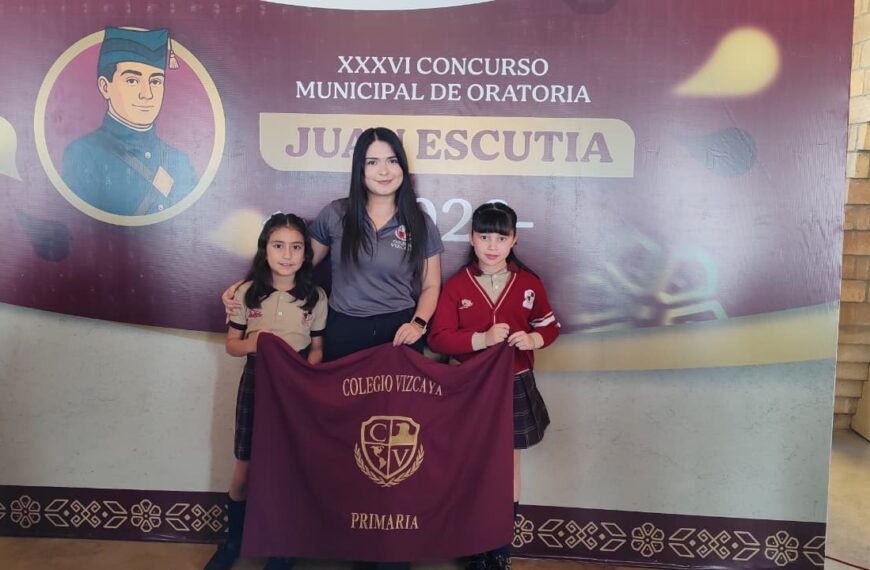 Éxito en oratoria: Colegio Vizcaya en el concurso Juan Escutia 2026