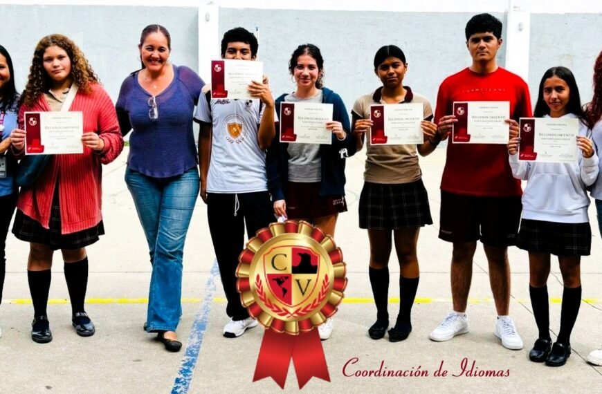 Reconocimiento por parte de la coordinación de idiomas - Vallarta