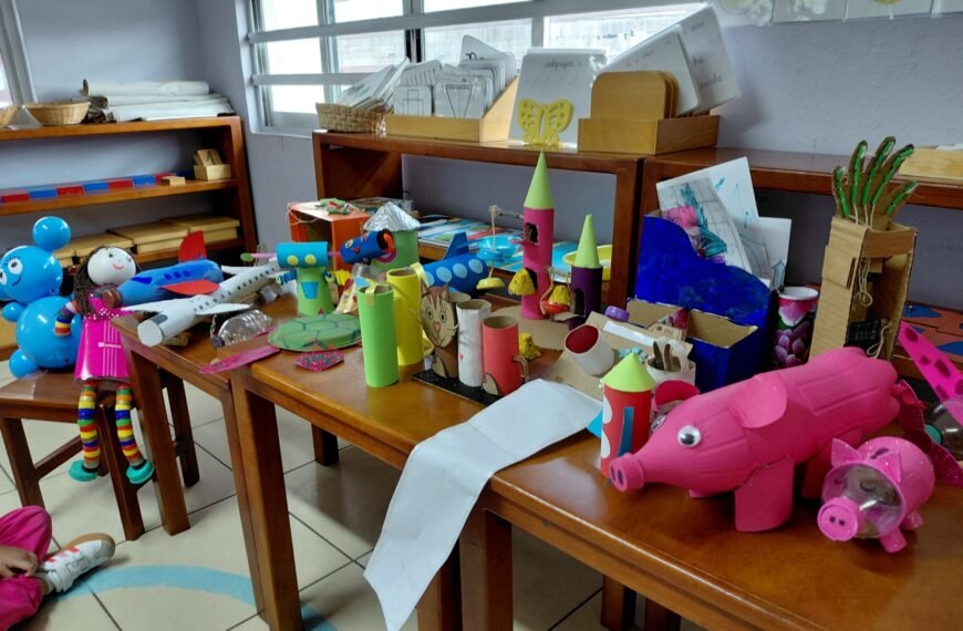 Reciclaje creativo en CiPrees Vizcaya: Pequeños cuidando el planeta